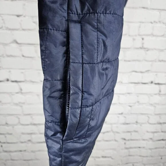 Patagonia Blue PrimaLoft Full Zip Insulated Zip Pockets Puffer Jacket Kids 10 M - Picture 14 of 16